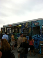 Blue Route Taco Truck food