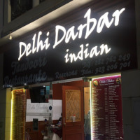 Delhi Darbar Indian Tandoori menu