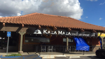 Kaza Maza Mediterranean Grill outside