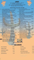 Fiesta Habaneros menu