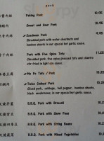 Green Onion Chinese Food menu