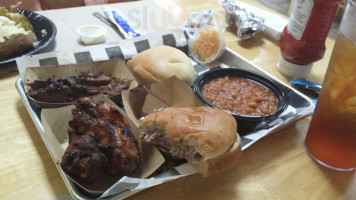 Carroll's Barbeque food