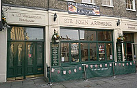 The Sir John Adherne outside