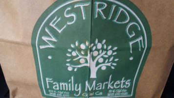 Westridge Market And Fine Foods food