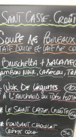 Au Saint Casse Croute menu