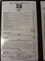 Mike's Pizza And Pub menu