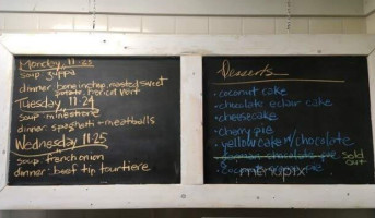 Epicerie Et Les Fleurs menu