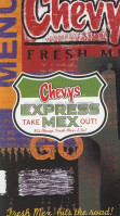 Chevys Fresh Mex menu