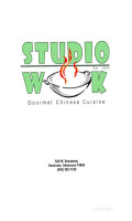 Studio Wok menu