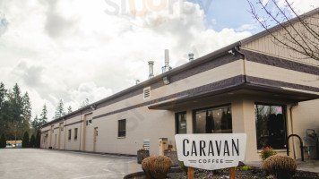 Caravan Coffee outside