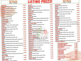 Star Pizza Kebab menu