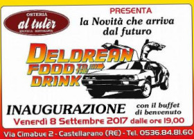 Delorean Food And Drink outside
