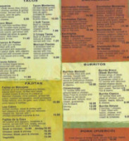 Laredo's Rosemont menu