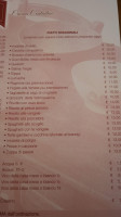 Trattoria Ristoro menu