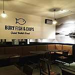 Bury Fish And Chip Shop inside