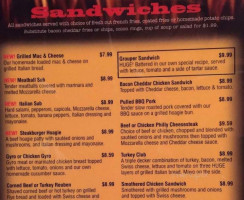 Rootstown Firehouse Grille And Pub menu