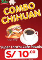 Chicharrones Toto"s food