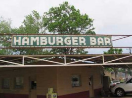 Hamburger outside