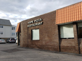 Hope Pizza Restaurant outside