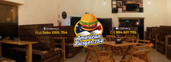 American Burger 754 inside