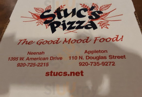Stuc's Pizza menu
