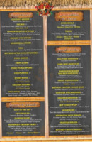 The Hut And Grill menu