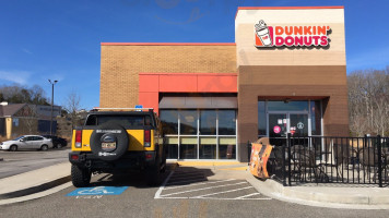 Dunkin' outside