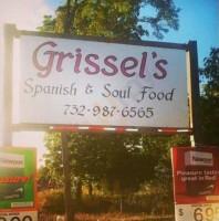 Grissel's Spanish Soul Food menu