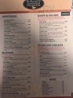 Charred Oak Steak And Seafood menu