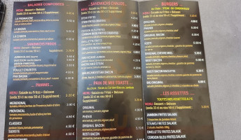 Snack Le Phenix menu