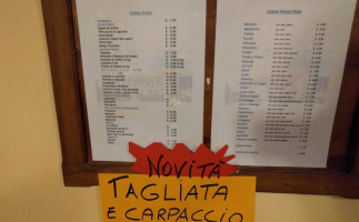 Trattoria Ca' Vecchia menu