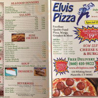 Elvis Pizza food