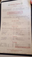 Kozy Korner menu