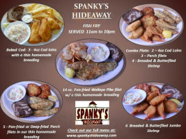 Spanky's Hideaway food