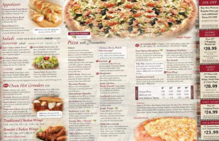 Sahara Pizza menu