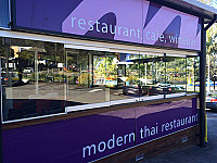 Modern Thai Restaurant outside