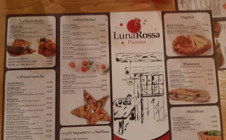 Pizzeria Luna Rossa menu