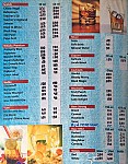 Titoos Restaurant menu