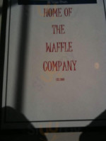 The Waffle Company inside
