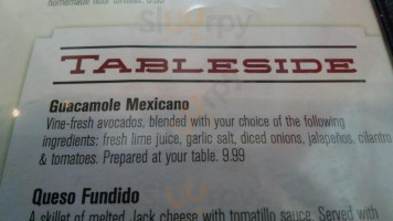 Cristina's Fine Mexican menu
