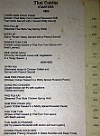 The Bukhara menu