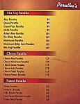 Thali's menu