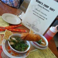 Wongs Chop Suey food