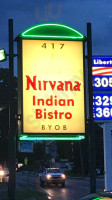 Nirvana Indian Bistro outside