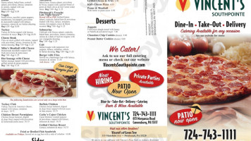 Vincent's Of Southpointe food