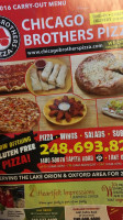 Chicago Brothers Pizza food