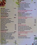 Sagar Restaurant menu