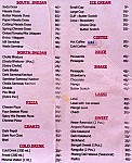 Rajput's Restaurant menu