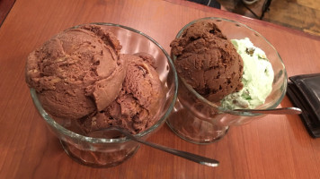 Brown Cow Ice Cream Parlor food