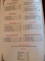King Dragon Restaurant menu